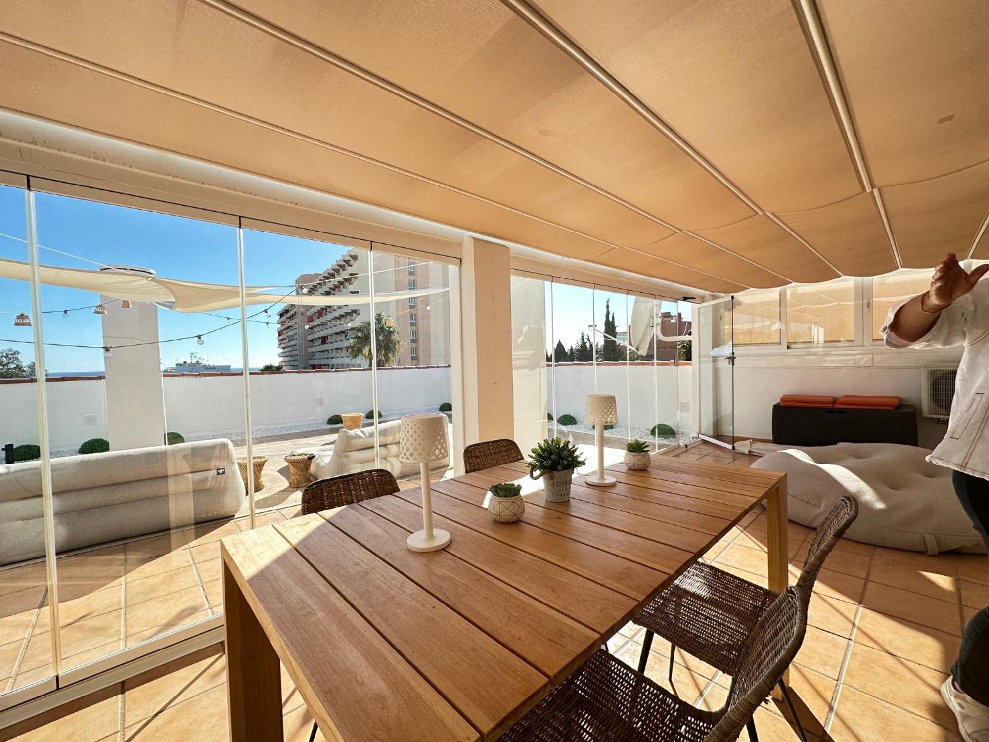 托雷莫利诺斯2 Bed Penthouse With Sea View公寓 外观 照片